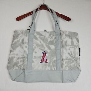 Los Angeles Angels MLB Canvas  Hand Tote Bag Carry Straps 22 x‎ 5 x 16 in. New
